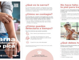 "SARNA CON INFORMACIÓN, NO PICA" CAMPAÑA DE PREVENCIÓN DE LA SARNA
